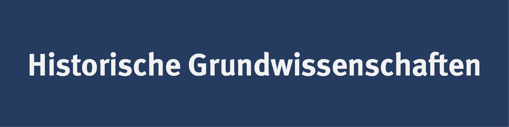 Historische Grundwissenschaften