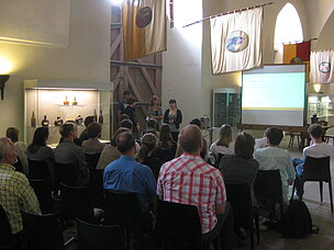 Ergebnispräsentation und Ausstellung der Modelle im Mainfränkischen Museum am 8. Juli 2014